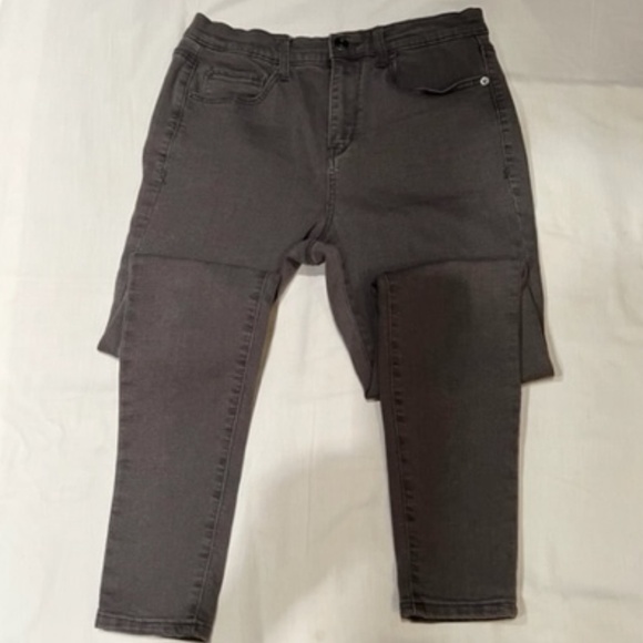 Mudd High-Rise Jean Legging Gray Sz 11​​​​​​​​​​​​​​​​ - Picture 3 of 6